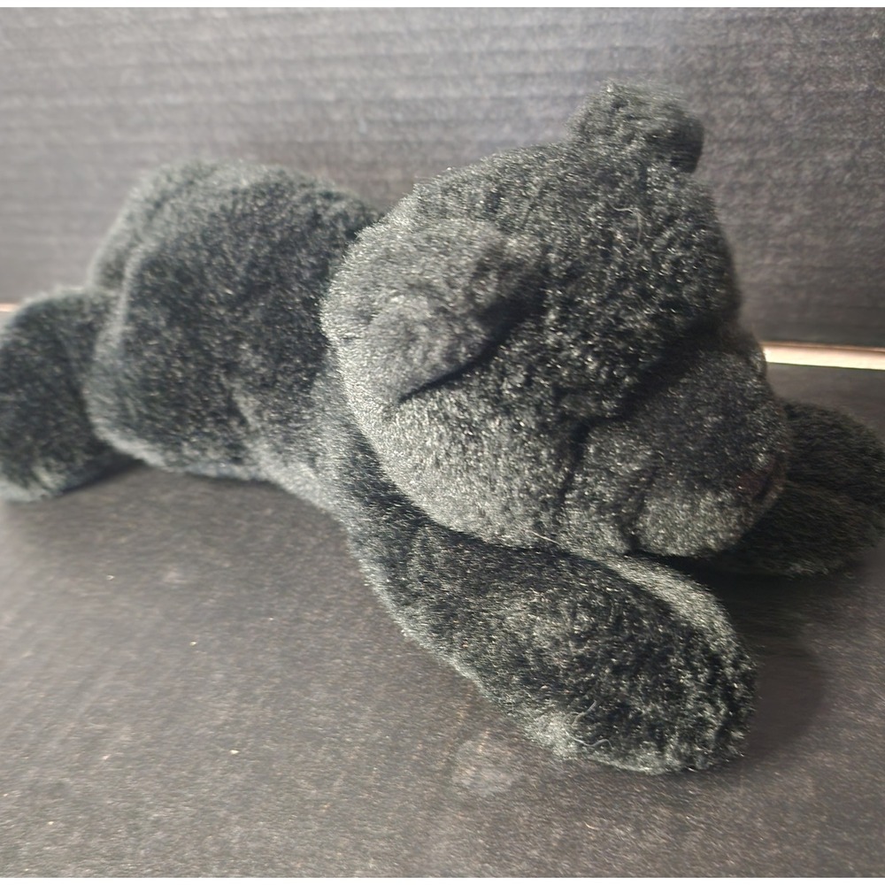 San Diego Zoo Wild Animal Park Black Panther Plush Aurora World 11 Inch Big Cat